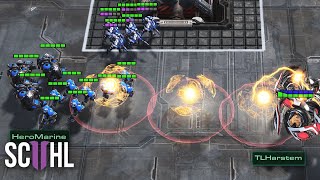 Harstems Disruptor Plays  Starcraft 2 Harstem vs HeroMarine [upl. by Sheree]