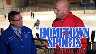 Hometown Sports  Connellsville vs Burrell Ice Hockey [upl. by Nirda]