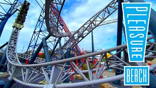 Blackpool Pleasure Beach Vlog July 2020 [upl. by Kenti]