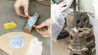 Weld Metal Repair Paste Review 2021 Does it work？ [upl. by Nasia180]