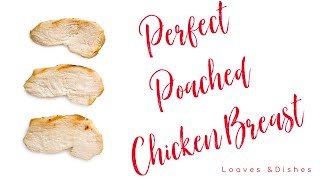 Perfect Poached Frozen Chicken Breast [upl. by Binette]