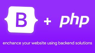 Bootstrap 5  PHP Tutorial  Make Your Website Dynamic [upl. by Blalock707]