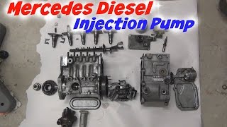 Mercedes Diesel Injection Pump Teardown [upl. by Anh543]