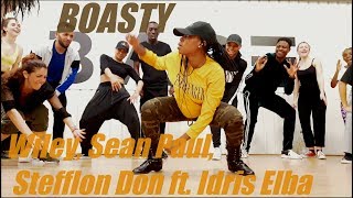 Wiley Sean Paul Stefflon Don  Boasty ft Idris Elba  FUMY CHOREOGRAPHY [upl. by Kruse]