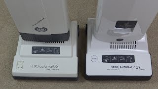 Sebo Automatic X7 Upright Vacuum Cleaner Unboxing amp Review [upl. by Katharina34]