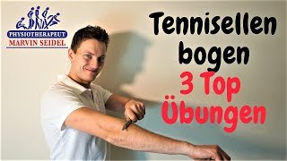 Tennisellenbogen 3 effektive Übungen [upl. by Ayikur]