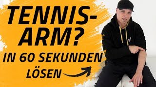 TennisellenbogenTennisarm sofortige Schmerzlinderung [upl. by Llemart]