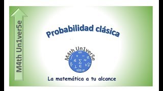 Probabilidad Clásica [upl. by Trebmer]