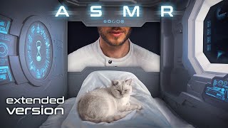 ASMR 8 Hour Sleep Cycle in Outer Space Extended Version The Future of Sleep Technology SciFi [upl. by Atikat]