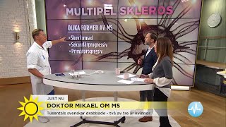 Här är de första symptomen vid MS – Tusentals svenskar drabbade  Nyhetsmorgon TV4 [upl. by Atter765]