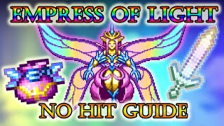 Terraria 14  Empress of Light NoHitMaster Mode Guide [upl. by Auqenwahs]