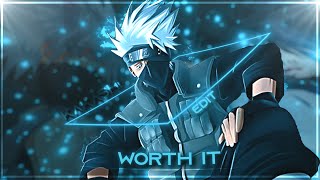 kakashi  worth it  EditAMV [upl. by Onateag]